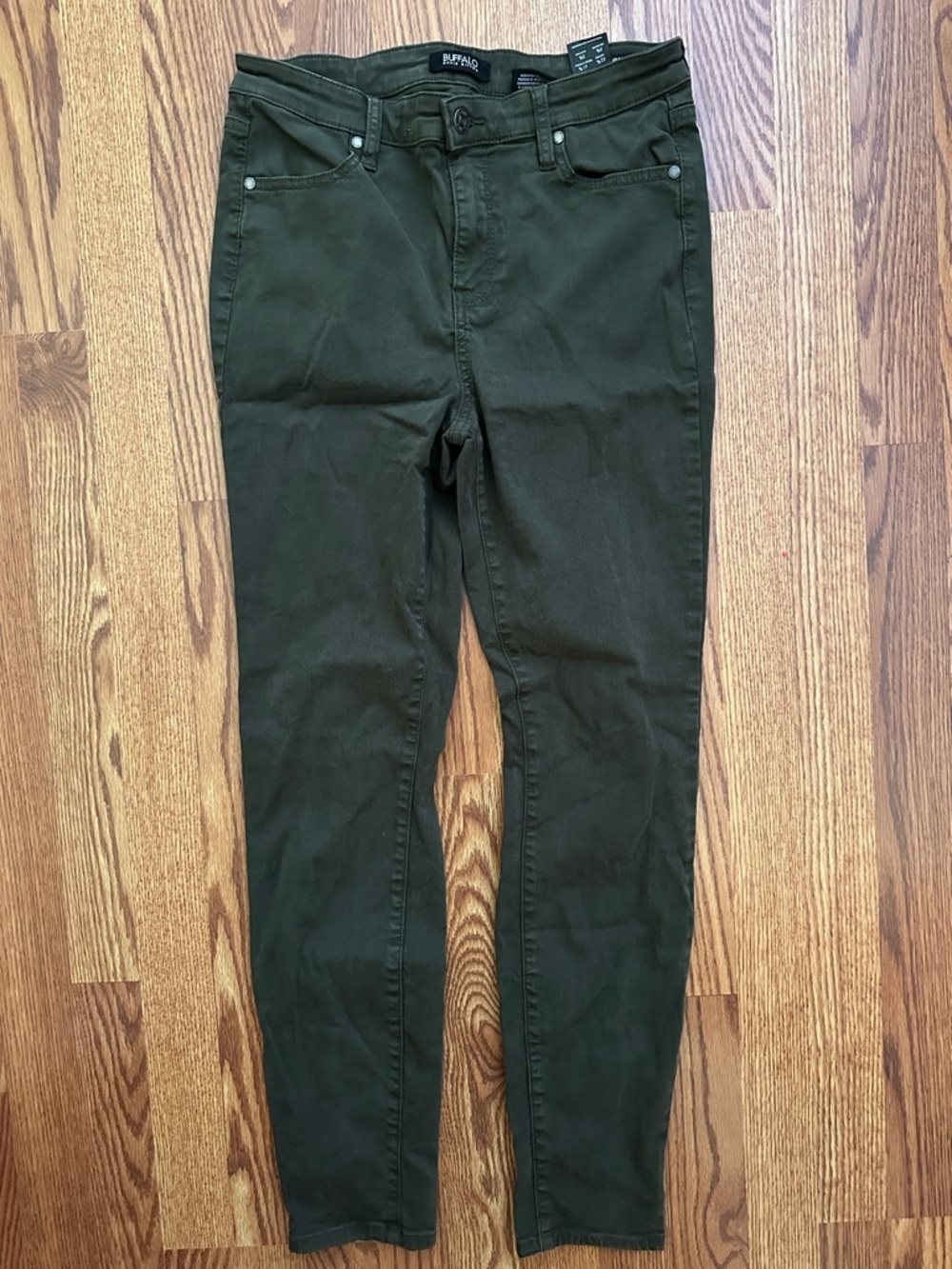 Buffalo David Bitton Olive Skinny Jeans